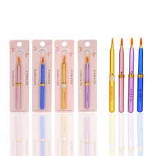 Juego de brochas de belleza multifunción herramienta de maquillaje delineador de labios 3 piezas cosméticos para