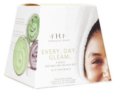 FarmHouse Fresh Every. Día. Kit facial Gleam Instant Spa, 4 fl. oz.