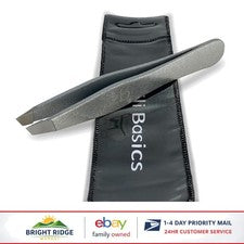 Pinzas de acero inoxidable de alta calidad para depilación facial y cuidado de astillas