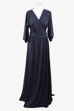 Vestido mujer By Malina talla 38 azul NUEVO maxi vestido elegante vestido largo