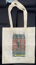 Bolso de Mano Reutilizable Barnes and Noble Union Square Nueva York Diseño de Edificio Tienda de Libros
