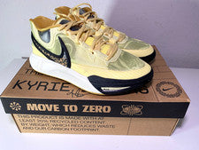 Nike Kyrie 8 Tinte Citrón Leopardo - Talla 6.5M/8W - Totalmente Nuevas - DJ6017 800 Amarillo