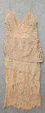Vestido marrón Celebrity Fashion by Hera Collection para mujer talla M tiene defecto