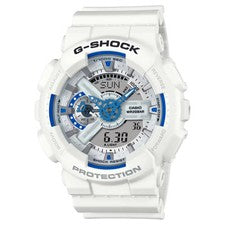 G-Shock GA110HDS-7A Summer Seas esfera blanca y azul Lume resina Ana-Digi nuevo + caja