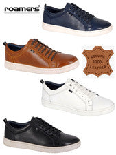 ZAPATOS INFORMALES DE CUERO PARA CABALLEROS ROAMERS NUEVOS PARA HOMBRES ZAPATILLAS INTELIGENTES VERANO ACOLCHADOS