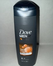 Champú + acondicionador Dove Men Care 2 en 1 grueso y fuerte 12 oz calcio