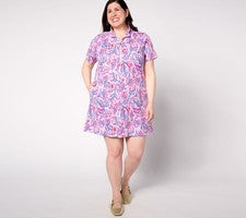Vestido para mujer Belle by Kim gravel talla XL perfecto piqué batik chic Perri A647293