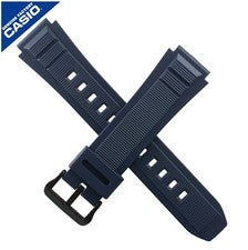 Correa de reloj Casio genuina para MWD-100H-2AV MWD 100H 100 AZUL