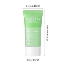 Limpiador facial hidratante suave exfoliante 60 g para el cuidado de la piel