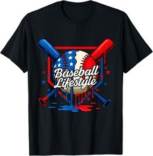 Camiseta unisex de béisbol estilo de vida 101 ropa goteo béisbol