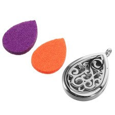 Perfume Necklace Refillable Aromatherapy Jewelry Essential Oil Diffuser