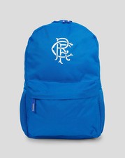 Mochila Oficial Glasgow Rangers FC Crest Scroll Azul/Gimnasio/Bolso de Viaje Nuevo con Etiquetas