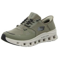 Zapatillas SKECHERS Glide-Step Pro 232930 OLBK oliva/negro (verde) NUEVO verde