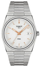 Tissot PRX Men's White Watch - T137.410.11.031.000 Brand New Boxed