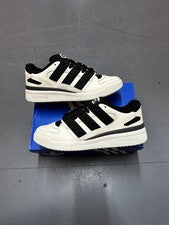Adidas Originals Forum 2000 Hombre Entrenador de caña baja Blanco/Negro/Gris JQ5241 Nuevo