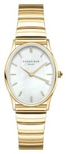Rosefield Esfera Ovalada (24 Mm) De Nácar Blanco / Brazalete De OVWGSG-OV16
