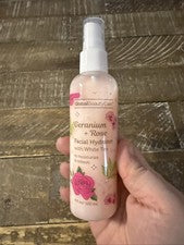 Hidratante facial GlobalBeautyCare geranio + rosa