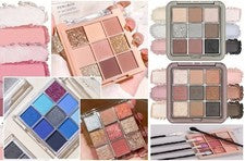 Paleta de sombras de ojos mate perla brillo pasteles etc 5 ~ 6 ~ 7 ~ 9 combos