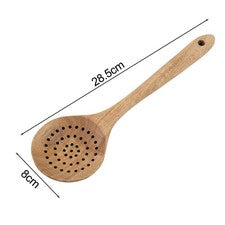 Juego de vajilla de madera fiable y duradero para amantes de la cocina