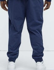 Nuevo con etiquetas Moda Nova HOMBRE Ansel Tech Tren Jogger - Azul Marino Talla XXL