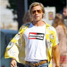 Camiseta Brad Pitt Champion Cliff Booth Once Upon a Time In Hollywood Camiseta Unisex