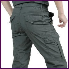 Pantalones casuales de tendencia de moda para hombres, pantalones urbanos para v