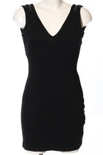 Minivestido Zara Trafaluc negro talla 40 fiesta