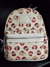 NUEVO CON ETIQUETAS Harry Potter AOP Chibi Loungefly Mini Mochila Bolso NUEVO