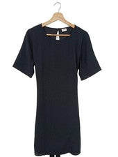 Jacqueline de Yong Vestidos Manga Corta Negro Talla 36