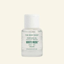 Aceite Perfume The Body Shop White Musk 20 ml 0,67 oz Fragancia Auténtica