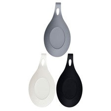 Soporte para cucharas de silicona para utensilios de cocina de 3 piezas - caña para utensilios