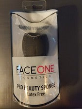 FACEONE COSMETICS 3-en-1 Pro Beauty esponja NEGRA 704870 ¡NUEVO EN PAQUETE! ¡ENVÍO GRATUITO!