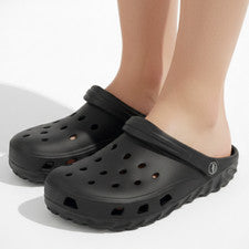UNISEX UK Croxs Clásico Sandalia Zuecos Ligeros Playa Zapatos sin cordones Zapatilla Talla