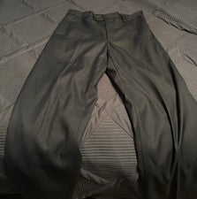 Pantalones de vestir Alberto Cardinali talla 32R estilo 23S azul marino nuevos con etiquetas