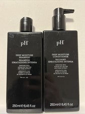 Champú y acondicionador Ph Deep Moisture 250 ml hidratación rizos cuidado limpieza