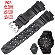 Correa de reloj de silicona de 26 mm para pulsera Casio GW-3500B GW-3000B GW-2000