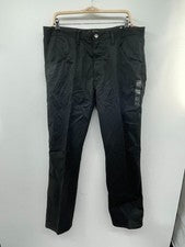 Pantalones Wrangler Para Hombre 36x32 Negros Calce Relajado Rectos Bolsillos para Herramientas Ropa de Trabajo Nuevos co