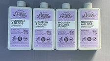 Rhyme & Reason Nourish + Champú Brillo x3 y Acondicionador x1 Paquete Cuidado del Cabello Nuevo