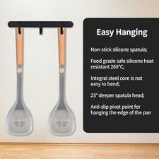Espátula de silicona apta para lavavajillas utensilios de cocina suaves para culinarios