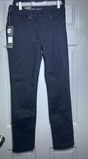 Jeans XIOS para hombre 30x30 nuevos con etiqueta elásticos negros New York Street Style motociclista hiphop