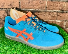 Nuevo Para Hombres ASICS Skyhand OG Gamuza Tenis Zapatos 1203A452 Azul Teal/Naranja 8.5