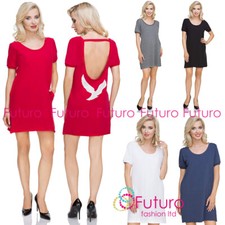 Para mujer Vestido Lisa Mangas Cortas Espalda Estrás Estrás Túnica Patchwork FT3749