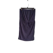 Vestido sin tirantes para mujer talla pequeña azul nuevo con etiquetas.