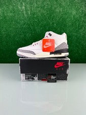 Talla 10.5 - Jordan 3 Retro Medio Blanco Cemento Reimaginado