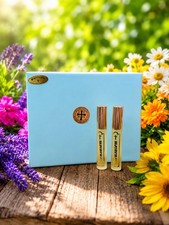 Juego de Perfumes Tierra Santa Jerusalén - Caja de Regalo Fragancia Cristiana (2 x 10 ml)