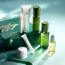 Set de cuidado de la piel de levadura de algas marinas esencia natural belleza kit de cuidado facial más joven