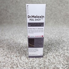 Ampolla exfoliante de arroz negro Dr. Melaxin Peel Shot 80 ml cuidado iluminador de poros