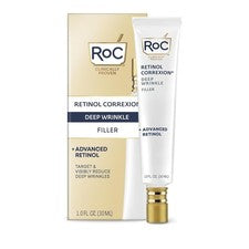 Relleno facial de arrugas profundas RoC Retinol Correxion con ácido hialurónico y...