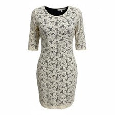 Vestido de encaje blanco Lovers + Friends Sway blanco negro grande para mujer