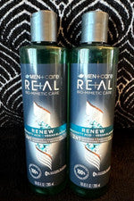 🌺2pk DOVE MEN + CUIDADO REAL CUIDADO BIO-MIMÉTICO RENOVAR CHAMPÚ + ACONDICIONADOR LOTE 10 oz